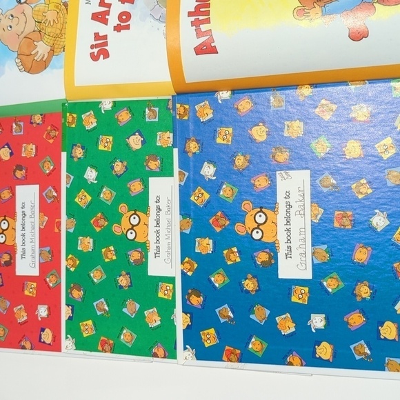 Marc Brown Arthur's Family Values #1, 2, 6 Hardback Book Set of 3 - Picture 3 of 4